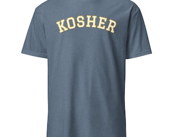 Kosher T-Shirt, Unisex Funny Jewish T-Shirt, Kosher Diet, Unique Jewish Shirt, Kosher Shirt, Funny Jewish Diet Shirt