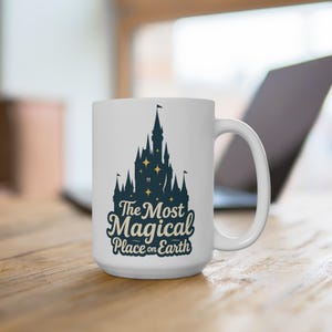 Magical Coffee Mug - Disney Inspired, Perfect for Home, Gifts, Travel, Fantasy Lovers, Celebrations