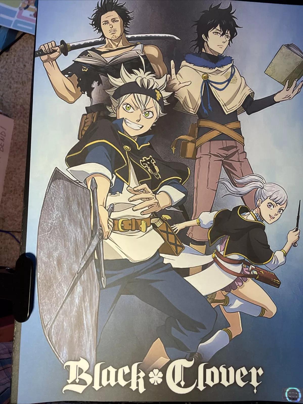 Black clover poster Nederland