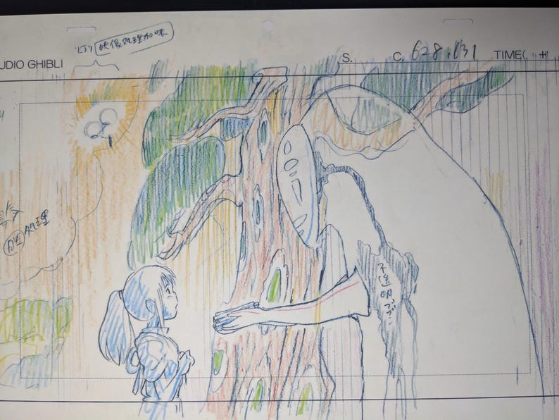 May include: A black and white pencil sketch of a young girl standing in front of a large tree with a face. The tree has a thick trunk and branches that reach out to the girl. The girl has long hair and is wearing a dress. The sketch is on a white background.