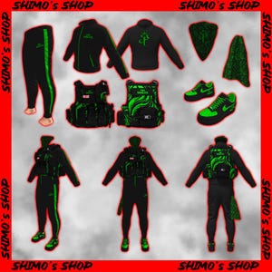 FiveM Clothing - The Families Full Gang-outfit