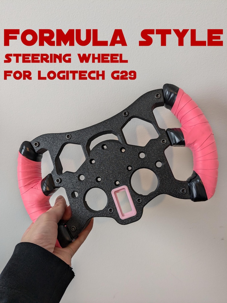 Custom F1 Steering Wheel Mod for Logitech G29/G923 - Sim Racing - Etsy