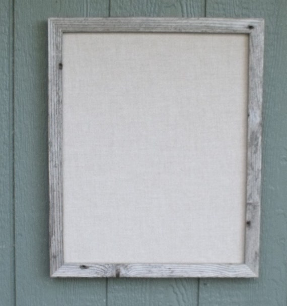 17 3/4" x 21 3/4" Barnwood Fabric  Message Jewelry display board