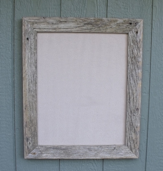 20 1/2" x 24 1/2" Barnwood Fabric  Message Jewelry display board