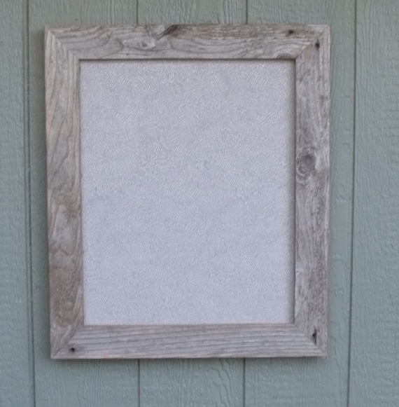 20 1/2" x 24 1/2" Barnwood Fabric  Message Jewelry display board