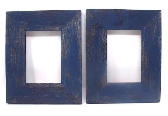 Set of 2- 5 x 7 Barnwood picture frames