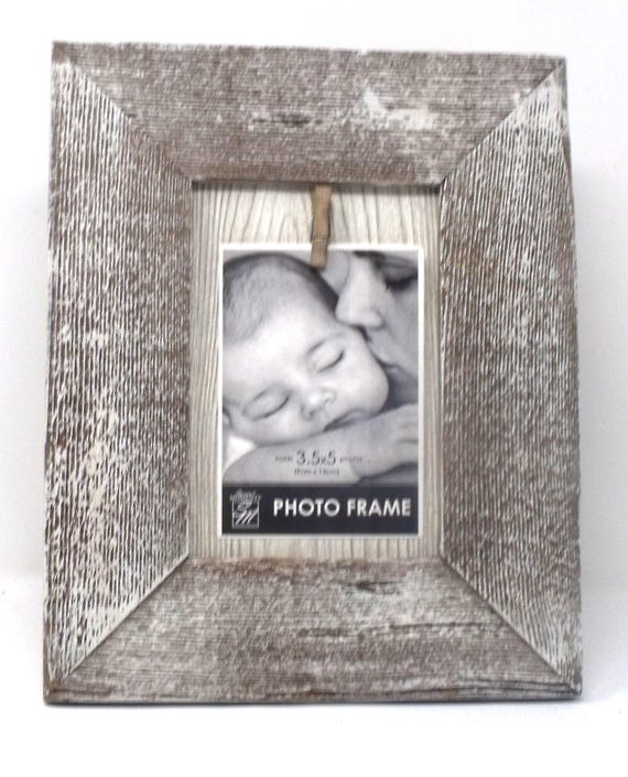 Rustic Farmhouse 3.5 x 5 clip picture frame