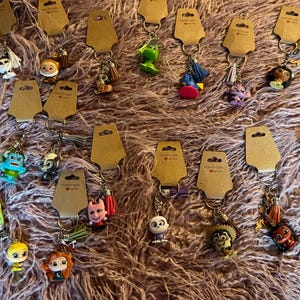 handmade Disney Doorable keychains