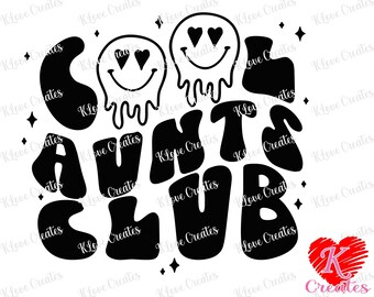 Cool Aunts Club | Family PNG