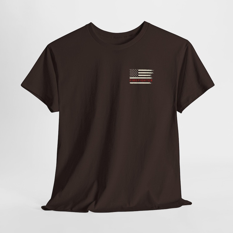 Feuerwehrmann Shirt Wildland T-Shirt für Freund Rustikale Feuerwehr Humor Natur inspiriert T-Shirt mit Vintage Kunstwerk im Freien Lustiges Feuerwehrmann T-Shirt Bild 10