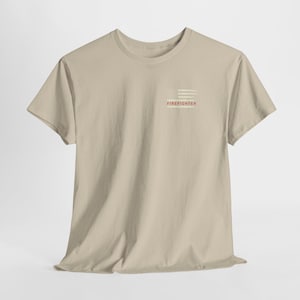 Feuerwehrmann Shirt Wildland T-Shirt für Freund Rustikale Feuerwehr Humor Natur inspiriert T-Shirt mit Vintage Kunstwerk im Freien Lustiges Feuerwehrmann T-Shirt Bild 7