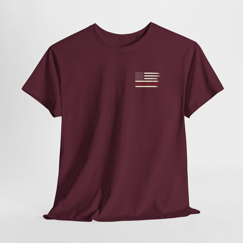 Feuerwehrmann Shirt Wildland T-Shirt für Freund Rustikale Feuerwehr Humor Natur inspiriert T-Shirt mit Vintage Kunstwerk im Freien Lustiges Feuerwehrmann T-Shirt Bild 9