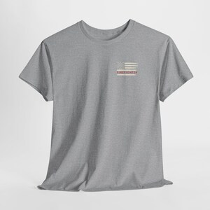Feuerwehrmann Shirt Wildland T-Shirt für Freund Rustikale Feuerwehr Humor Natur inspiriert T-Shirt mit Vintage Kunstwerk im Freien Lustiges Feuerwehrmann T-Shirt Bild 8