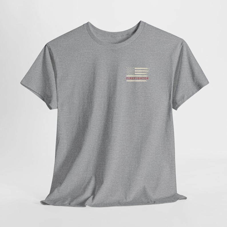 Feuerwehrmann Shirt Wildland T-Shirt für Freund Rustikale Feuerwehr Humor Natur inspiriert T-Shirt mit Vintage Kunstwerk im Freien Lustiges Feuerwehrmann T-Shirt Bild 8