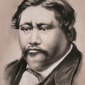 Portrait of King Kamehameha V of Hawaii