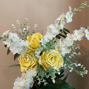 Handmade Ribbon Rose Bouquets