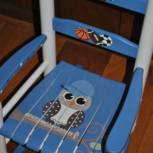Owl Rocking Chair - Etsy