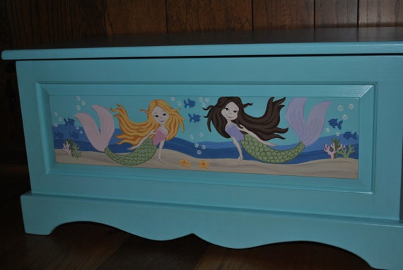 mermaid toy box