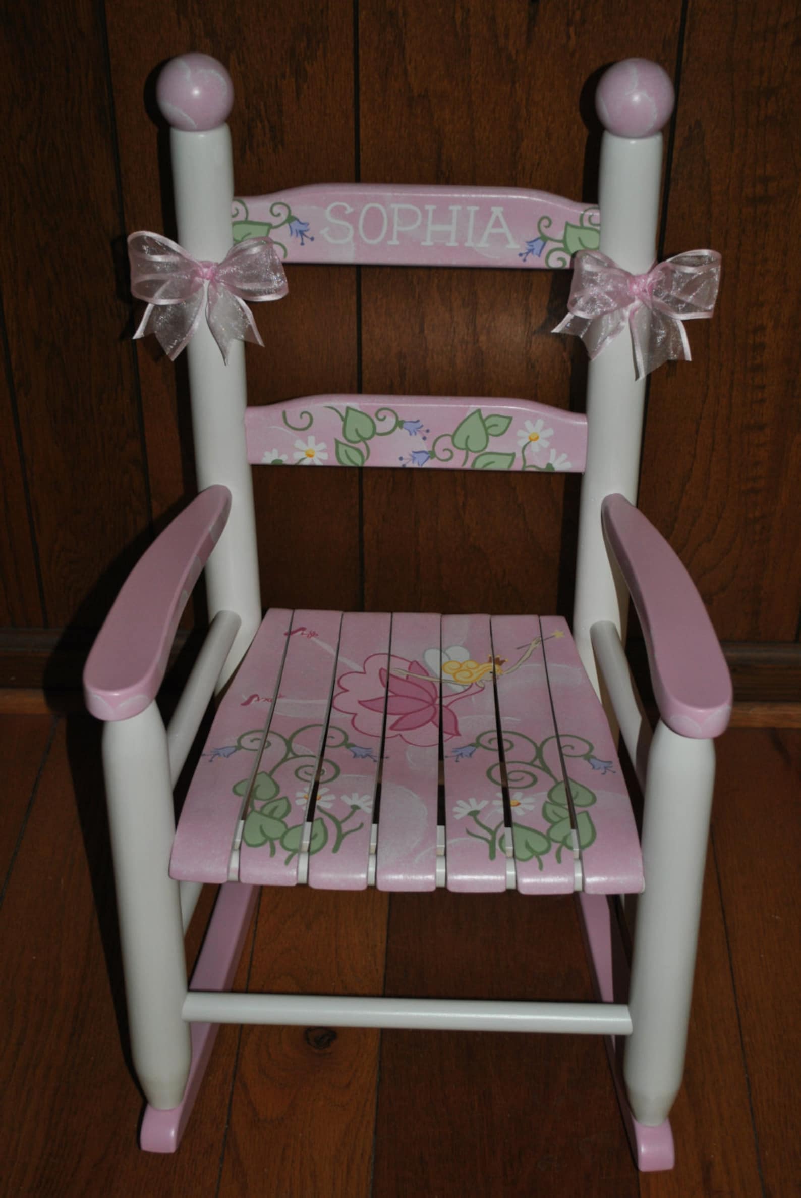 Kids Rocking Chairchilds Rockinghandpainted Rocking Chair - Etsy