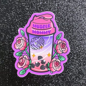 Adesivo fosco: Muscle Mommy Shaker Die