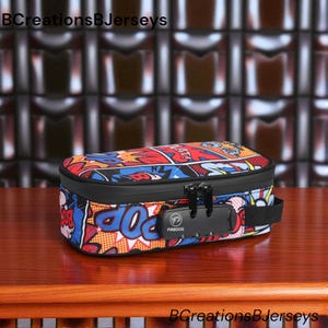 Smell Proof Bag with Combination Lock – Odor-Proof Stash Case for Travel & Storage (20x10x7.2cm)