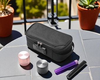 Smell Proof Bag with Lock: Activated Carbon Odor Protection