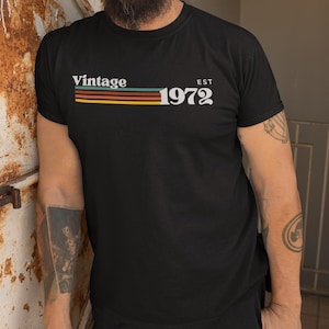 Custom Vintage Year T-Shirt – Personalized Retro Birthday Tee for 1985 or Any Year, Great Gift for Milestone Birthdays & Celebrations