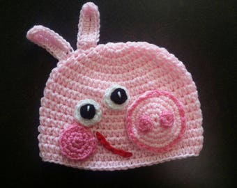 peppa pig beanie hat