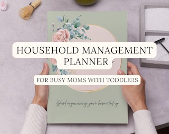 Household Management Planner | Boho Home Binder (Printable)