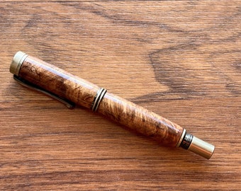 Rollerball Hand Turned Wood Pen, Multiple Designs
