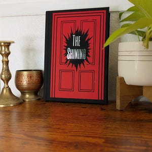 Stephen King&#39;s The Shining, Classic Horror Book Rebound into a Handmade Hardcover