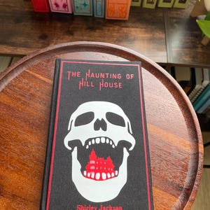 Handmade &#39;The Haunting of Hill House&#39; by Shirley Jackson Hardcover Rebind: Classic Horror