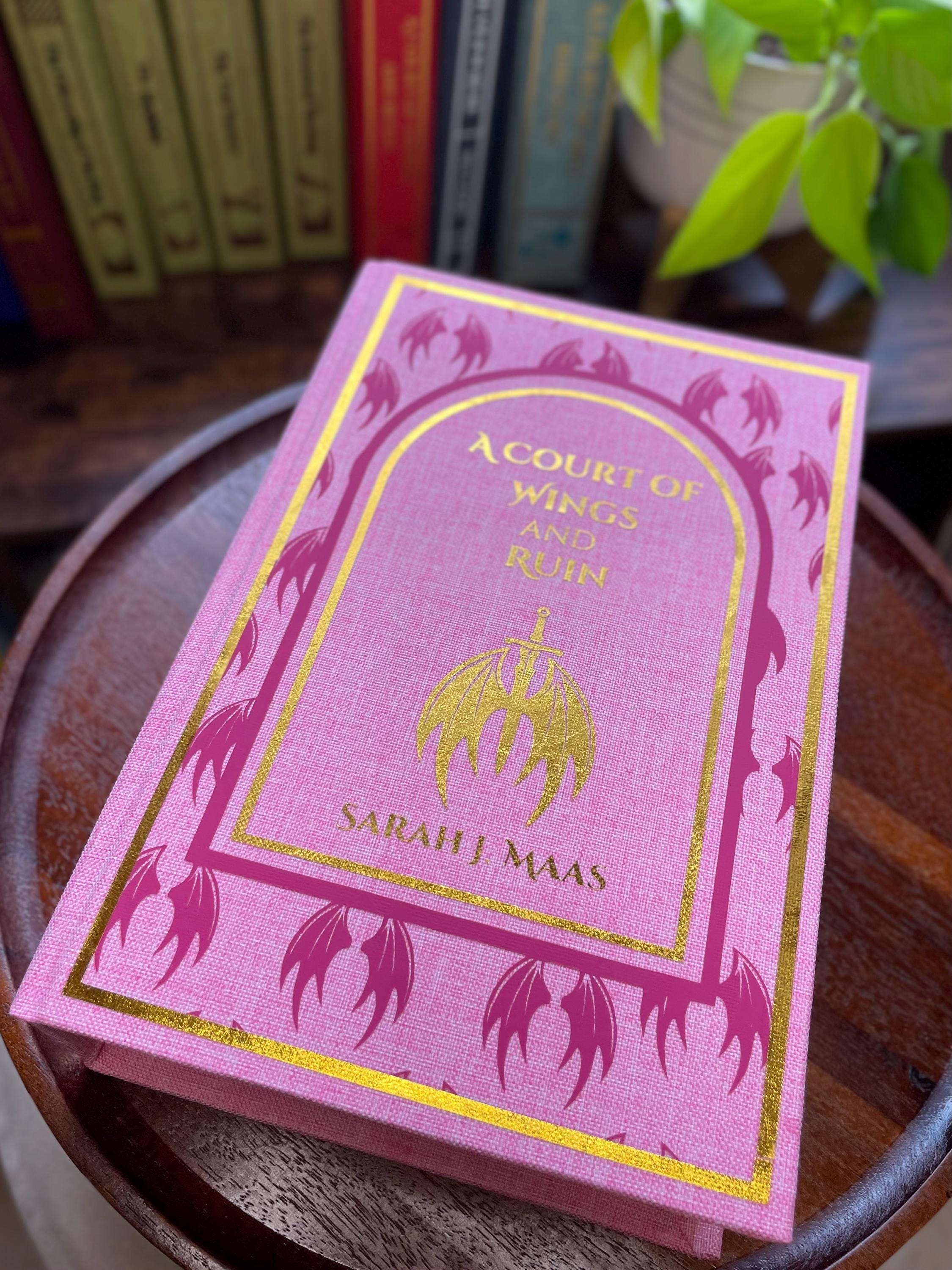 ACOTAR series rebound into hardcover books. A Court of Thorns and Roses sold as set or separately.