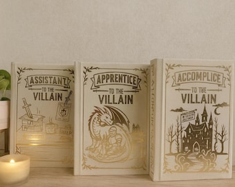 Assistente del cattivo, apprendista del cattivo e complice del cattivo di Hannah Maehrer Edizione speciale Rilegature del libro