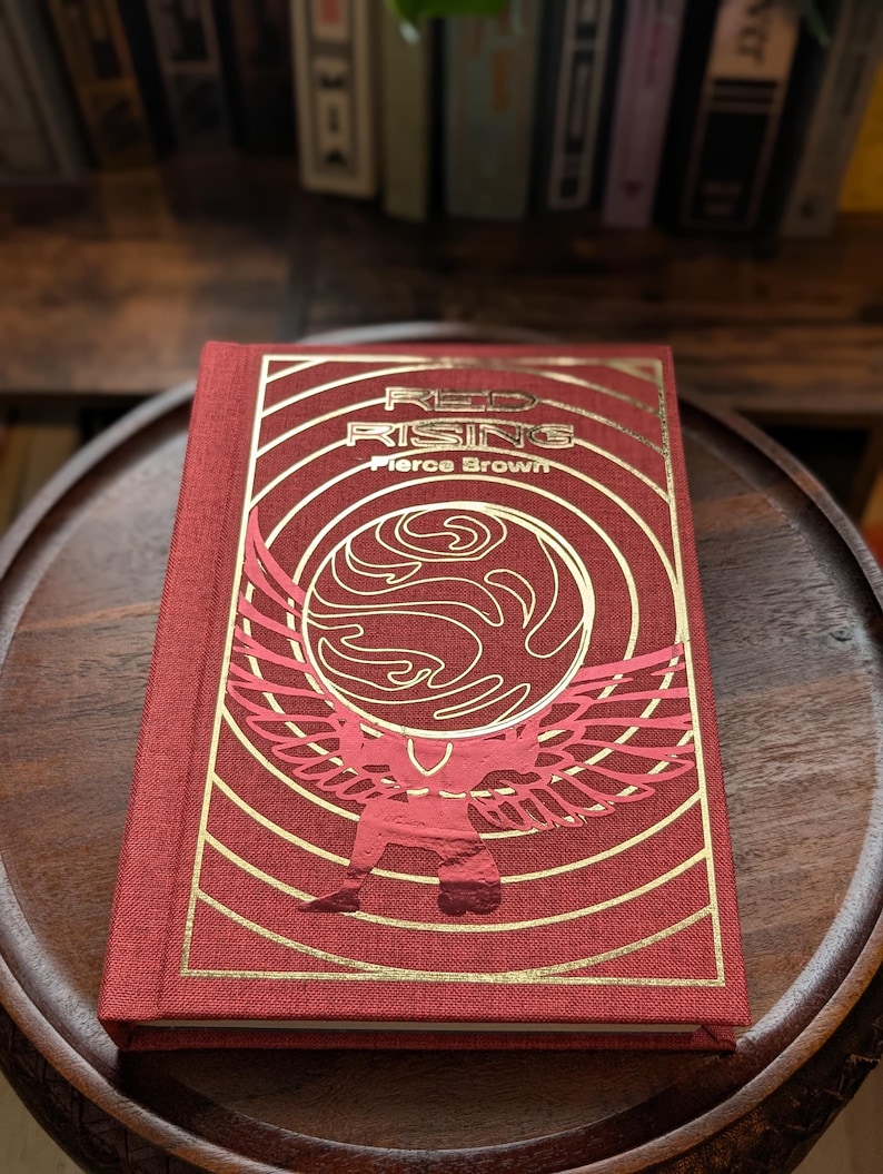 Red Rising Series by Pierce Brown Rebound Into Handmade Special Edition ...