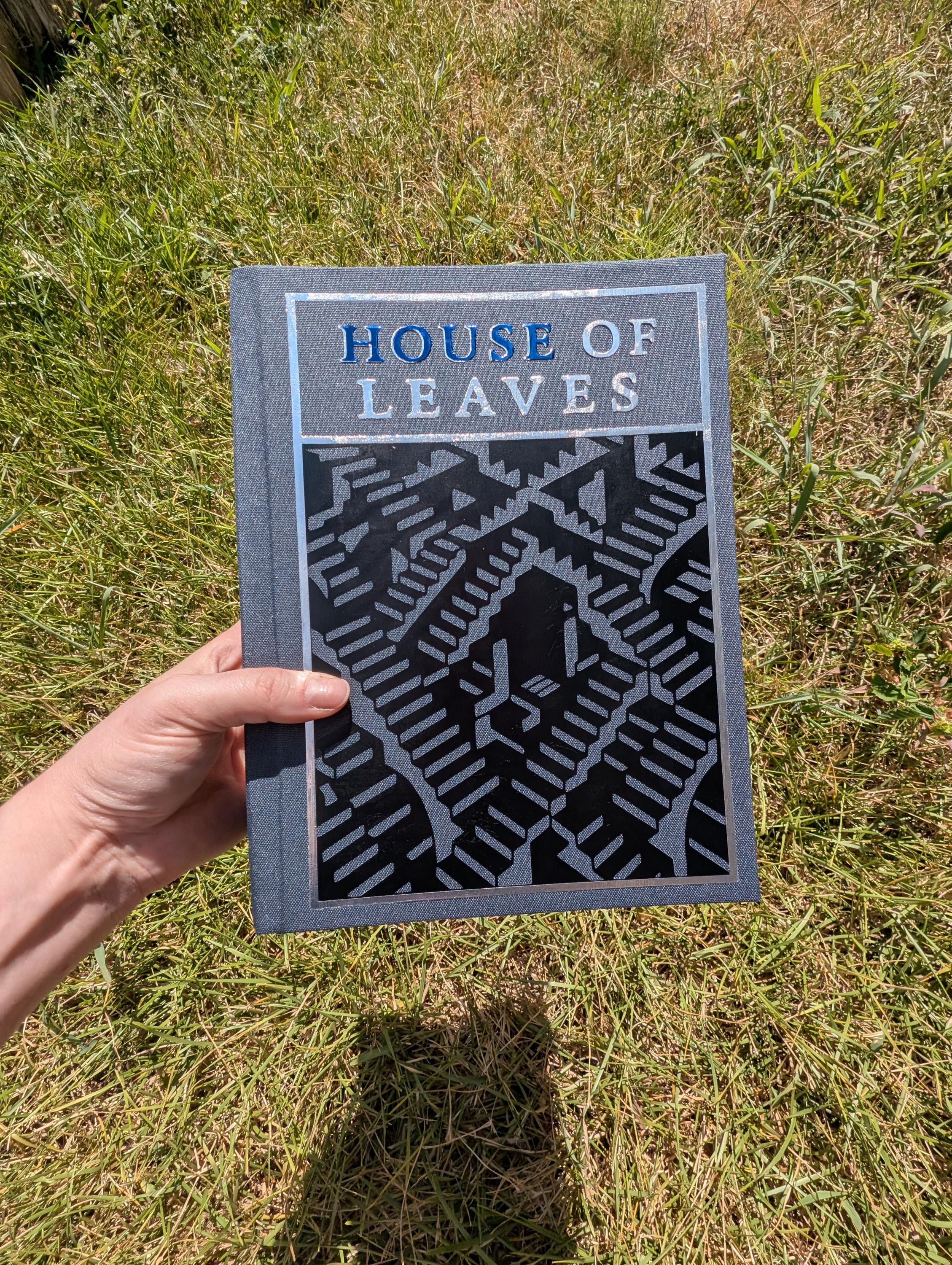 House of Leaves by Mark Z Danielewski Book Rebind Into a Handmade
