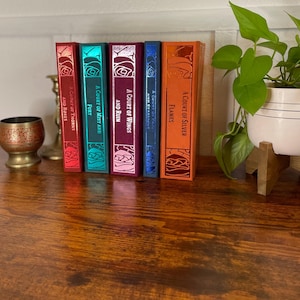 ACOTAR A Court of Thorns and Roses Book Series by Sarah J Maas Rebound into Handmade, Custom Hardcover Books.