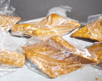 Organic Roasted Peanut Brittle, Nkate Cake Snack