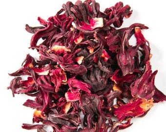 Getrocknete Hibiskusblüten, Zobo, Sobolo Blätter