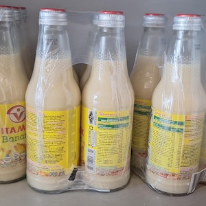 VitaMilk Banane, VitaMilk Banane, Lait de soja, Lait de soja.