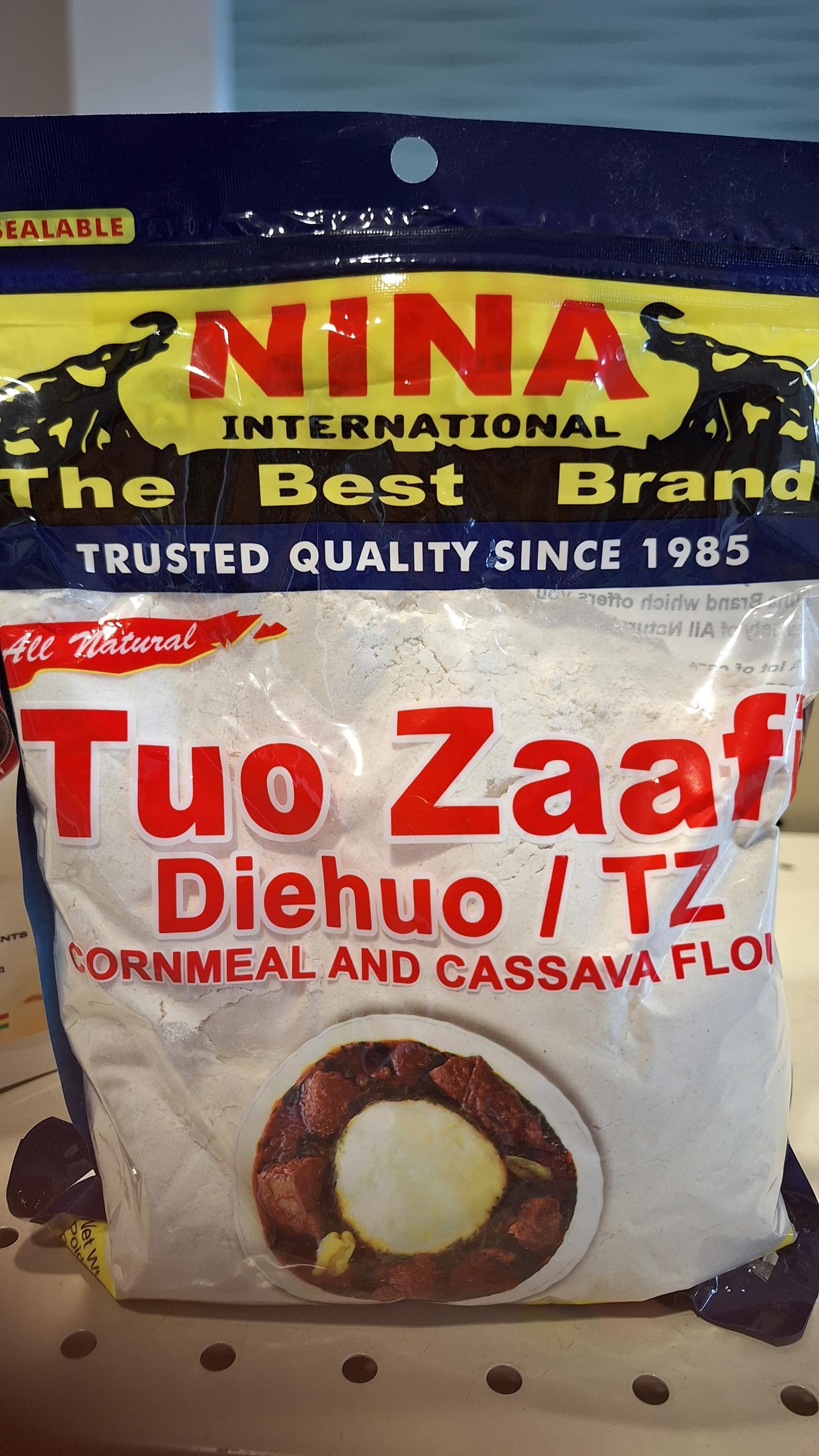 Tuo Zaafi, Deihuo, Tz, Flour, Nina Cornmeal and Cassava Flour