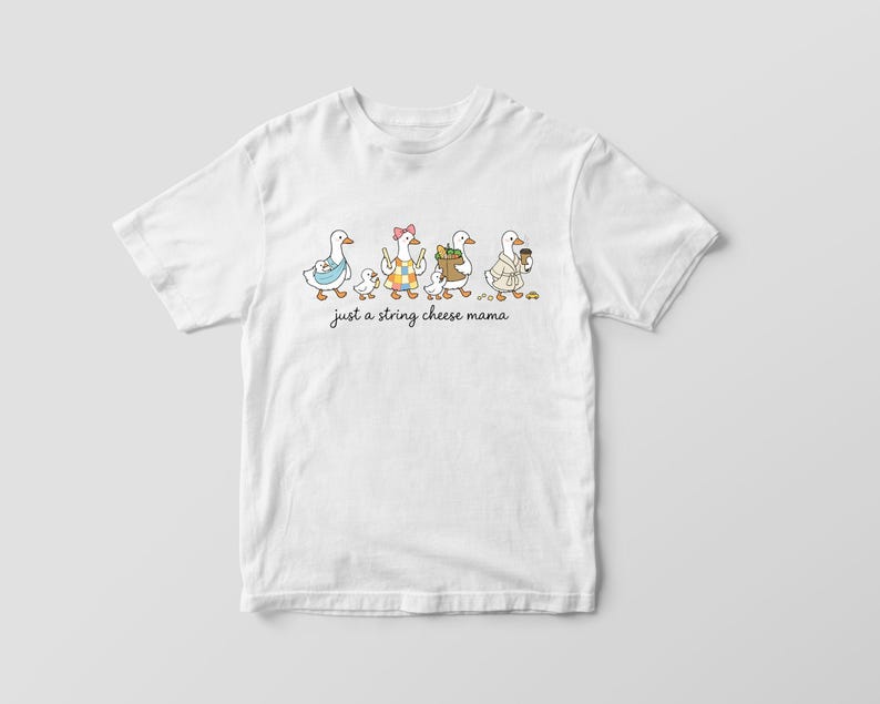 Just A String Cheese Mama Era SVG PNG, Funny Coquette Silly Goose Mom ...