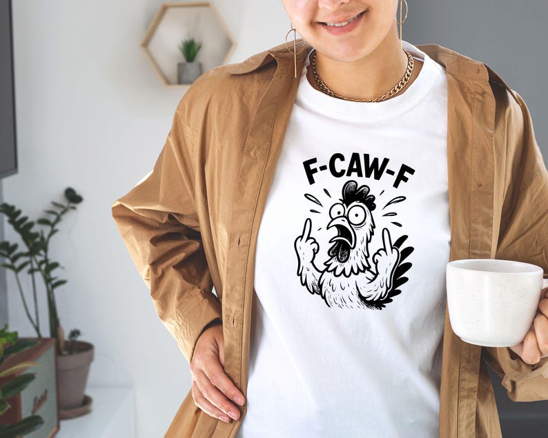Funny F-Caw-F Chicken Svg, Screaming Rooster Svg,Crazy Hen Svg,Farm Animal Svg,Barnyard Humor, Poultry Lover Gift, Sarcastic Chicken Rooster
Funny F-Caw-F Chicken Svg, Screaming Rooster Svg,Crazy Hen Svg,Farm Animal Svg,Barnyard Humor, Poultry Lover Gift, Sarcastic Chicken Rooster
Funny Chicken SVG PNG,F-Caw-F PNG,Adult Humor Rooster,Sarcastic Farm Animal,Digital Download,Sublimation Design,Cut files for cricut