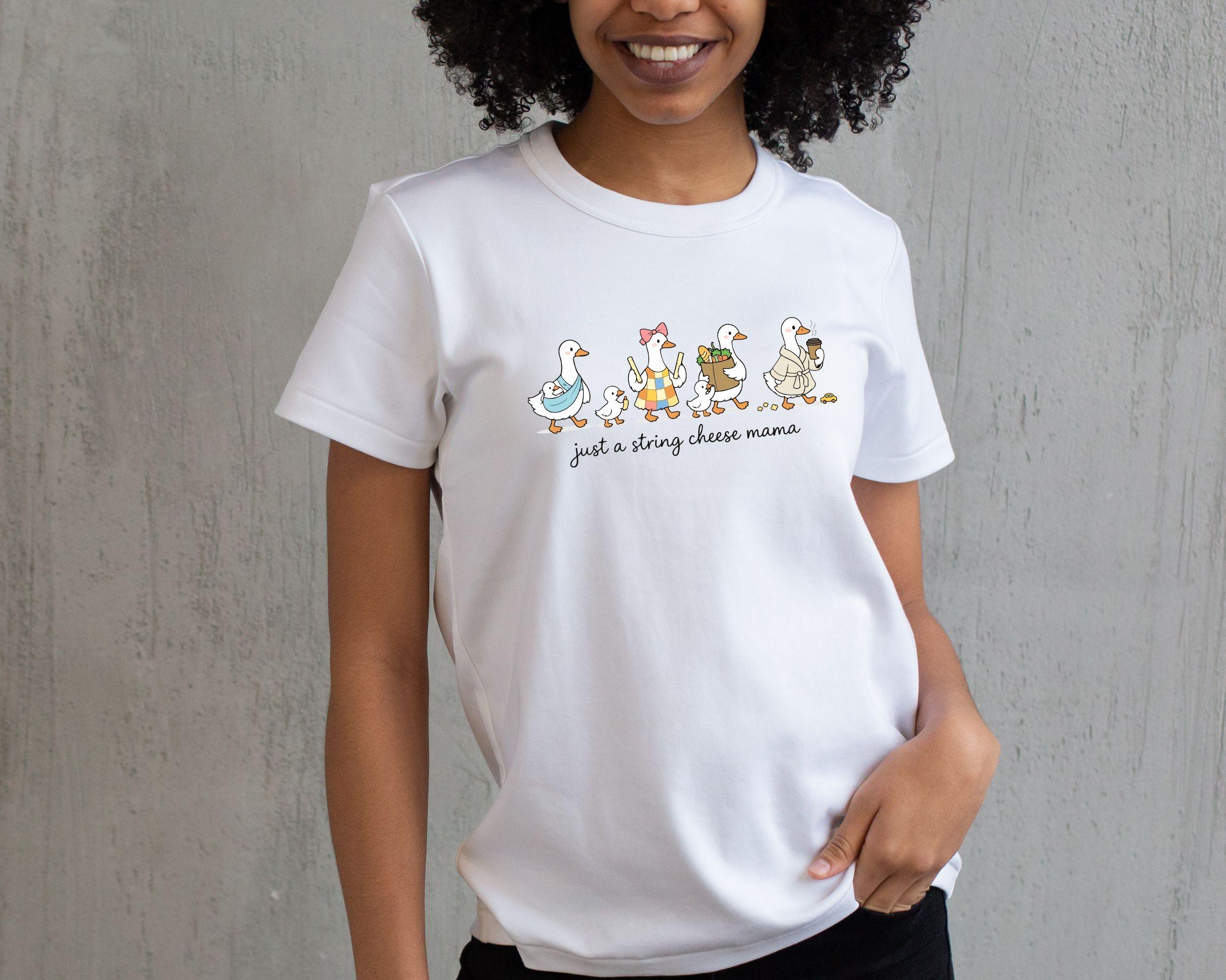Just A String Cheese Mama Era SVG PNG, Funny Coquette Silly Goose Mom ...