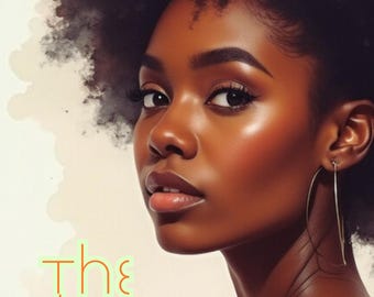 Black women's fiction, romance, premade customizable ebook cover
