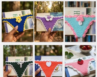 6-in-1 Easy Crochet Bookmark Patterns PDF | Beginner Bundle Set
