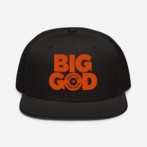 BIG GOD COLLECTION - Snapback Hat Orange