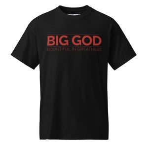 BIG GOD COLLECTION - Camiseta DryBlend® vermelha