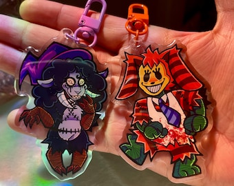 B GRADE Walten Files - Acrylic Keychains - Bon, Banny, Sha, Boozoo
