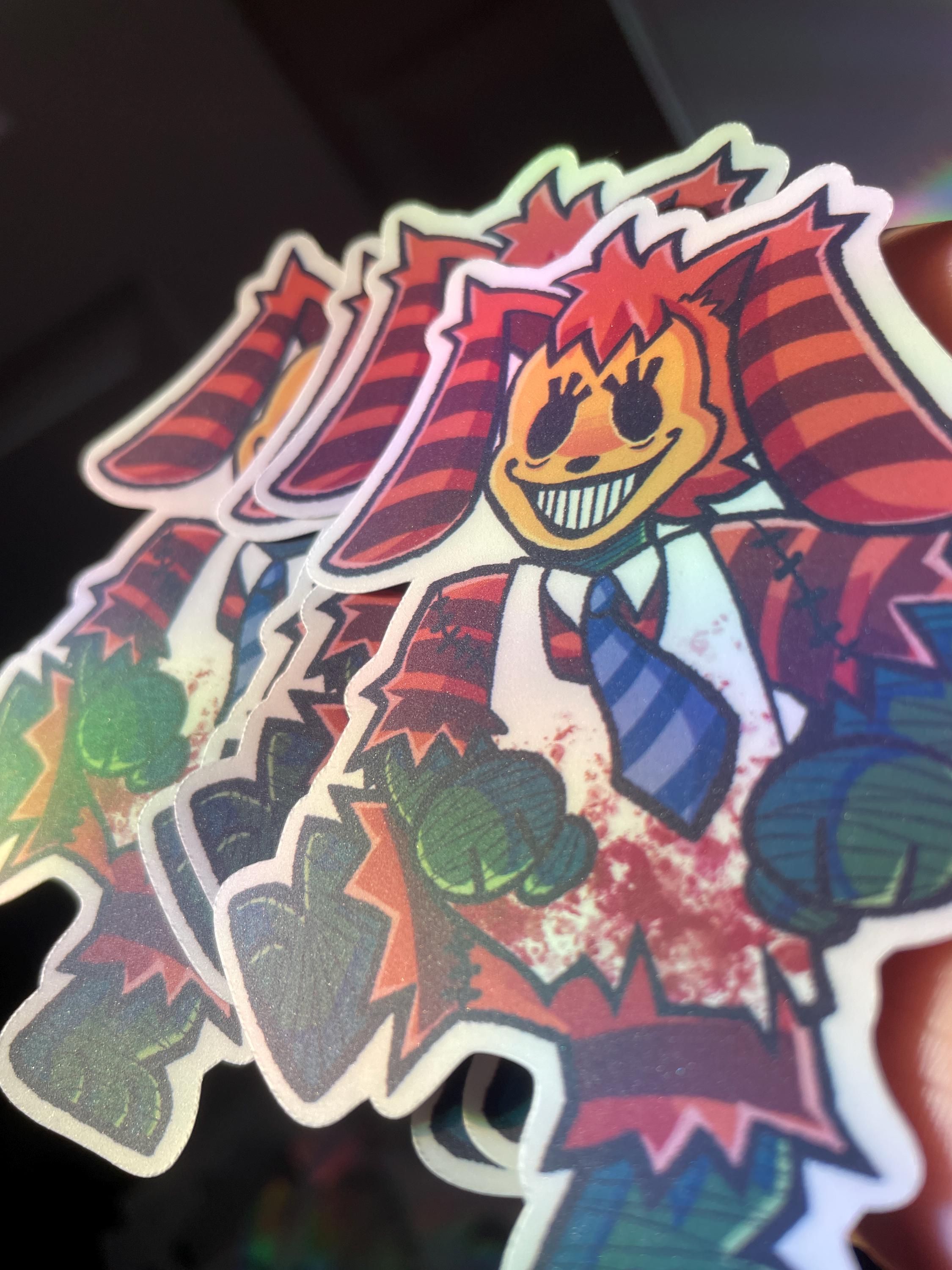 Pumpkin Rabbit and Witch Sheep Sticker Set | Walten Files Stickers - Etsy